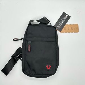 True Religion Black Crossbody Bag New